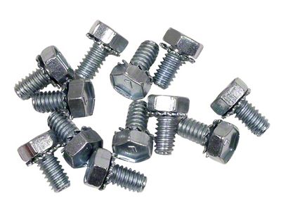 1962-1982 Corvette Timing Chain Cover Bolts. 10 Piece Set