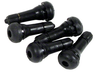 1963-1982 Corvette Tire Valves with Caps. OEM 5 Piece Set
