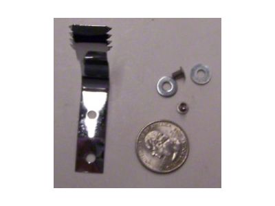 Top Shield Front Clip with Rivets (1967 Big Block V8 Corvette C2 w/ 4-Barrel Carburetor)