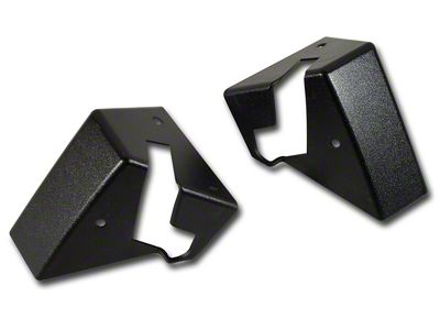 1984-1985 Corvette Top Storage Bracket Covers - Black 85E
