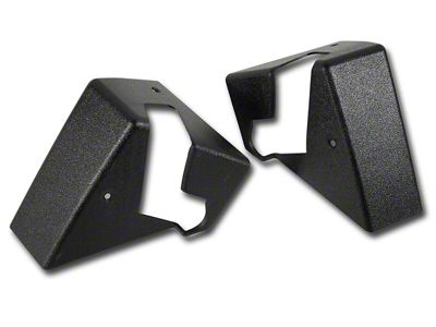 1985-1989 Corvette Top Storage Bracket Covers - Black 85L