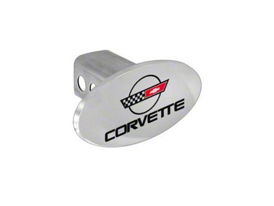 1984-1996 Corvette Tow Hitch Cover with Flag Emblem