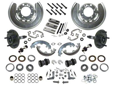 1965-1974 Corvette Trailing Arm and Parking Brake Rebuild Kit - with New Spindles