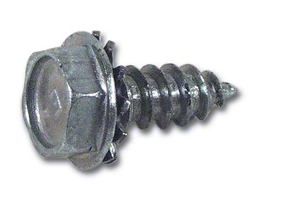 1966-1967 Corvette Transistor Ignition Ground Screw. To Radiator Support