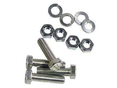 1956-1962 Corvette Transmission Mount Retainer To Crossmember Bolt Kit