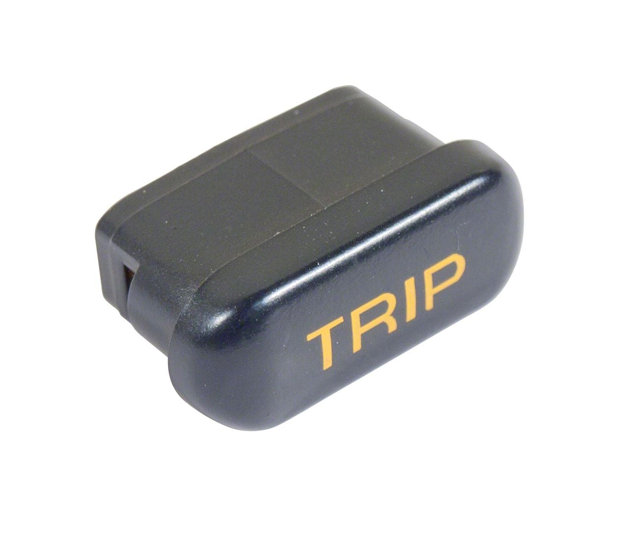 CA Ecklers 1992-1993 Corvette Trip Button Black/Orange 43635