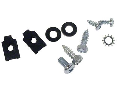 1956-1960 Corvette Trunk Lid Latch Mount Kit