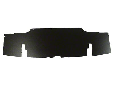 1961-1962 Corvette Trunk Liner. Black
