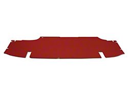Auto Accessories of America Trunk Liner. Red (56-60 Corvette C1)