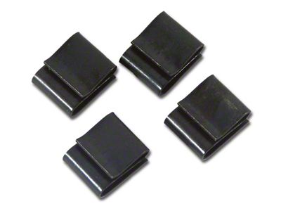 1959-1962 Corvette Trunk Liner S Clip Set. 4 Piece 59L