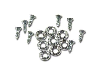 1956-1959 Corvette Trunk Liner Screws and Lockwashers