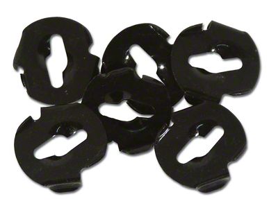 1958 Corvette Trunk Spear Speednuts. 6 Piece 2 Required