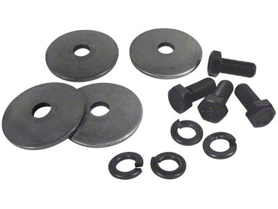 1963-1982 Corvette Upper A-Arm Bushing Retainer Bolts and Lockwashers. 12 Piece Set