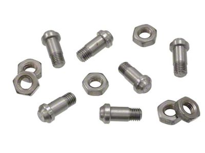1963-1982 Corvette Upper Ball Joint Rivet Set - Includes Nuts and Washers