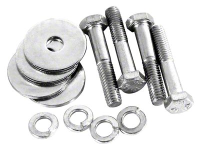 1966-1968 Corvette Upper Radiator Bracket Bolt and Washer Set. 427