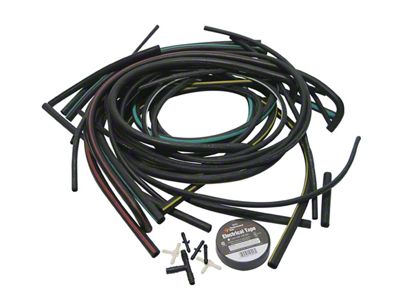 1970 Corvette Vacuum Hose and T Kit