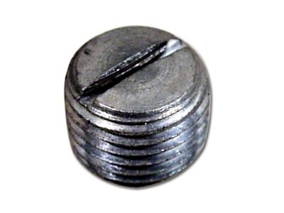 1955-1957 Corvette Vacuum Plug. Front Carburetor Slotted