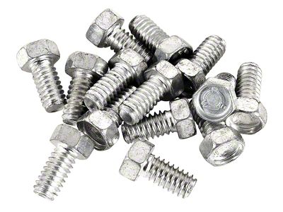 1965-1966 Corvette Valve Cover Bolt Set. Big Block RBW Headmark 14 Piece Set