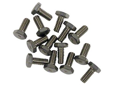 1965-1969 Corvette Valve Cover Bolt Set. Big Block TR Headmark 14 Piece