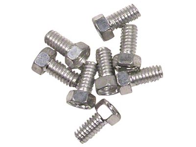 1963-1966 Corvette Valve Cover Bolt Set. RBW Headmark For Steel Valve Covers. 8 Piece Kit