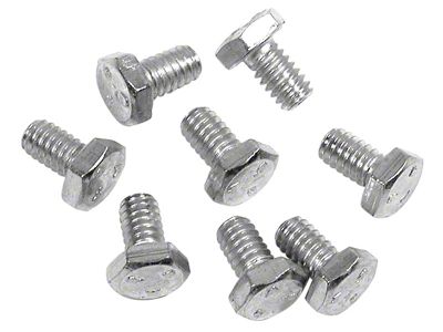 1968-1982 Corvette Valve Cover Bolt Set. Steel Covers 8 Piece