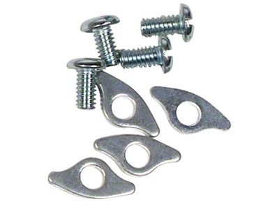 1953-1955 Corvette Valve Cover Bolts. with Reinforcement 8 Piece
