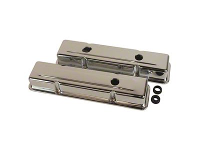 1968-1982 Corvette Valve Covers. Chrome Replacement 350