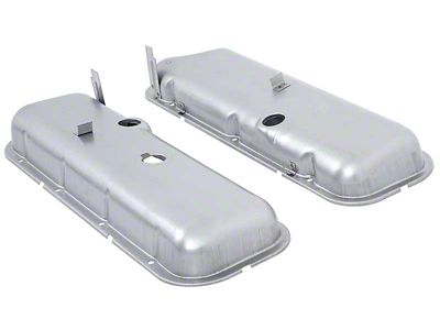 Valve Covers; Orange (65-74 Big Block V8 Corvette C2 & C3)
