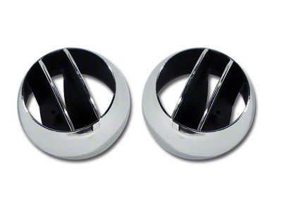 1968-1977 Corvette Vent Deflector Kit. 2 Balls 4 Seals