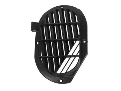 Vent Grille; Driver Side (63-67 Corvette C2 w/o A/C)