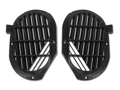 Vent Grilles (63-67 Corvette C2 w/o A/C)