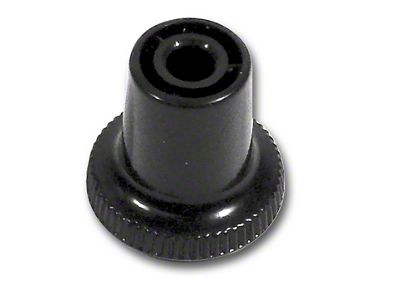 1965-1966 Corvette Vent Knob. Black