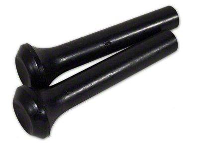 1972-1977 Corvette Vent Outlet Black Knob. 2/pk