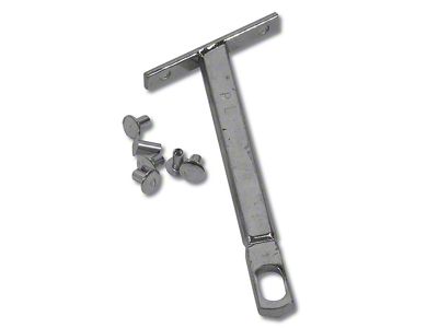 Vent Window Frame T-Post (63-67 Corvette C2 Convertible)