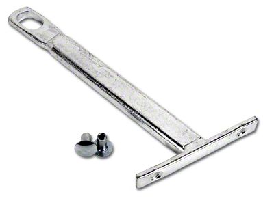 1963-1967 Corvette Vent Window Frame T-Post. Convertible Driver Side