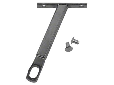1963-1967 Corvette Vent Window Frame T-Post. Coupe Passenger Side
