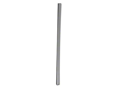 1963-1967 Corvette Vent Window Trim. Passenger Side Inner - Stainless Steel