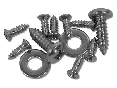 Vent Windw Assembly Screws (63-67 Corvette C2 Coupe)