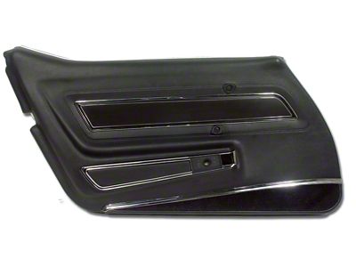 CA Vinyl Deluxe Door Panel; Driver Side (1977 Corvette C3)