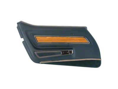 Vinyl Deluxe Door Panel; Driver Side (1976 Corvette C3)