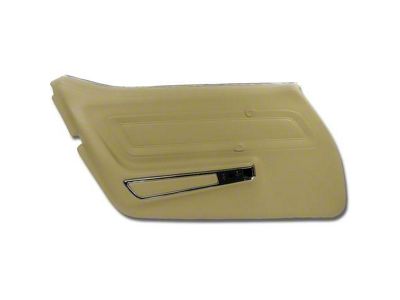 Vinyl Deluxe Door Panel; Passenger Side (70-76 Corvette C3)