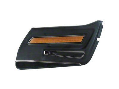 Vinyl Deluxe Door Panel; Passenger Side (1976 Corvette C3)