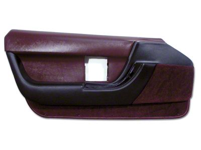 Vinyl Door Panel; Driver Side (90-93 Corvette C4)
