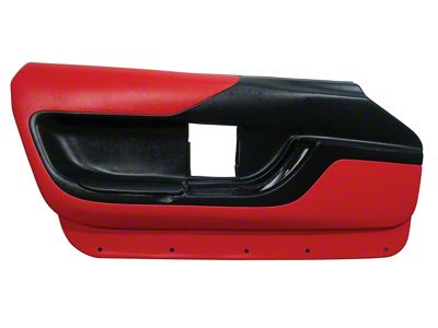 Vinyl Door Panel; Driver Side (94-96 Corvette C4 Coupe)