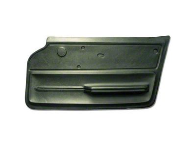 CA Vinyl Door Panel with Felt and Metal Support; Passenger Side (65-66 Corvette C2 Convertible)