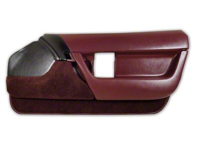 Vinyl Door Panel; Passenger Side (90-93 Corvette C4)