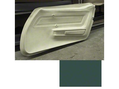 CA Vinyl Door Panel Skin; Driver Side (1969 Corvette C3)