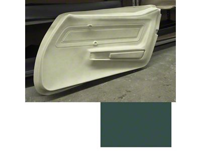 Vinyl Door Panel Skin; Driver Side (1969 Corvette C3)