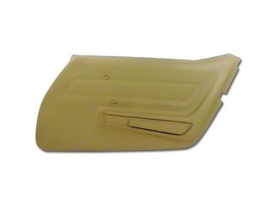 CA Vinyl Door Panel Skin; Passenger Side (70-76 Corvette C3)