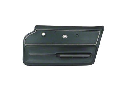Vinyl Door Panel with Trim and Metal Support; Passenger Side (1967 Corvette C2 Convertible)